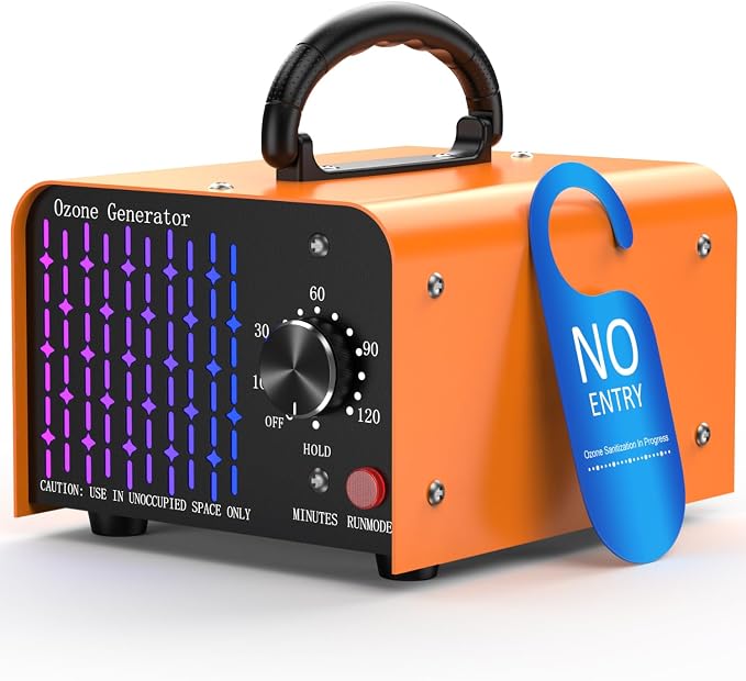 0zone Generator 80000mg - O3 Air Purifier for Home & Car by Medvoe