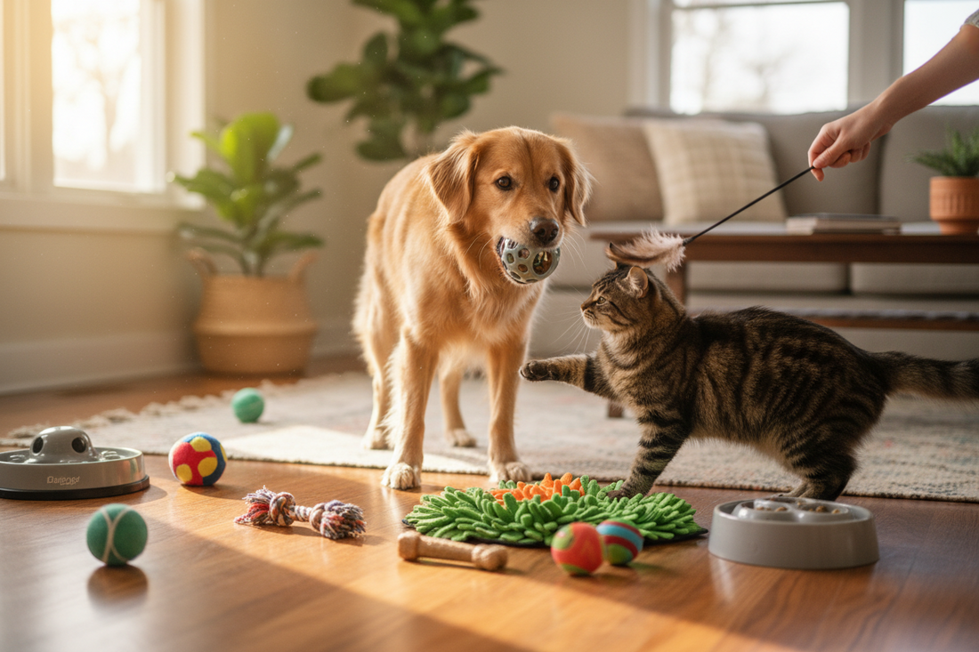 Best Interactive Toys to Keep Dogs and Cats Mentally Stimulated