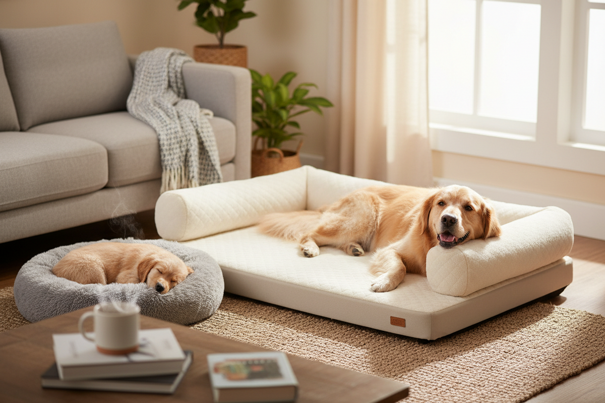 How to Choose the Right Dog Bed for Your Pet's Size and Age