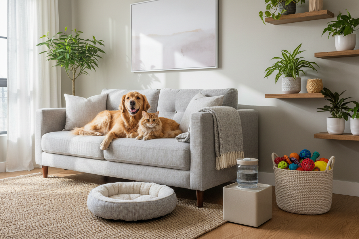 How to Create a Pet-Friendly Home: Essential Products Every Owner Needs