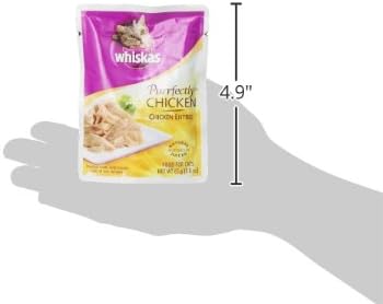 Whiskas Purrfectly Chicken Wet Cat Food Chicken Entree Flavor 3 Ounces - Image 3