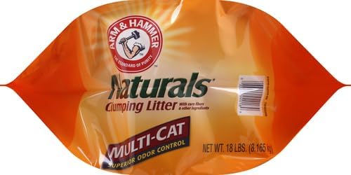 ARM & HAMMER Naturals Clumping Cat, Litter Odor Control, 18 lb. Bag - Image 15