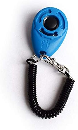 Ruconla- 4 Pack Dog Training Clicker with Wrist Strap, Pet Training Clicker Set