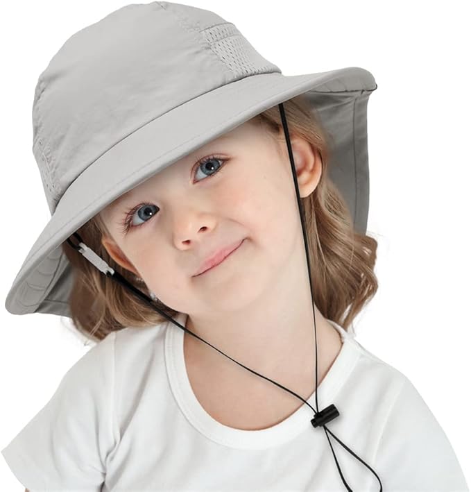 Baby Sun Protection Hat for Infant Toddlers Boys Girls UPF 50+ Sunhat for Outdoor Beach Swim