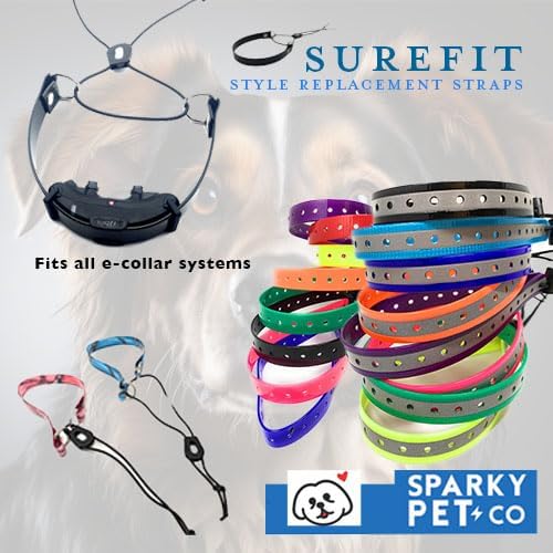 Sparky Pet Co - Surefit ECollar Replacement Strap Bungee Dog Collar Waterproof - Image 9