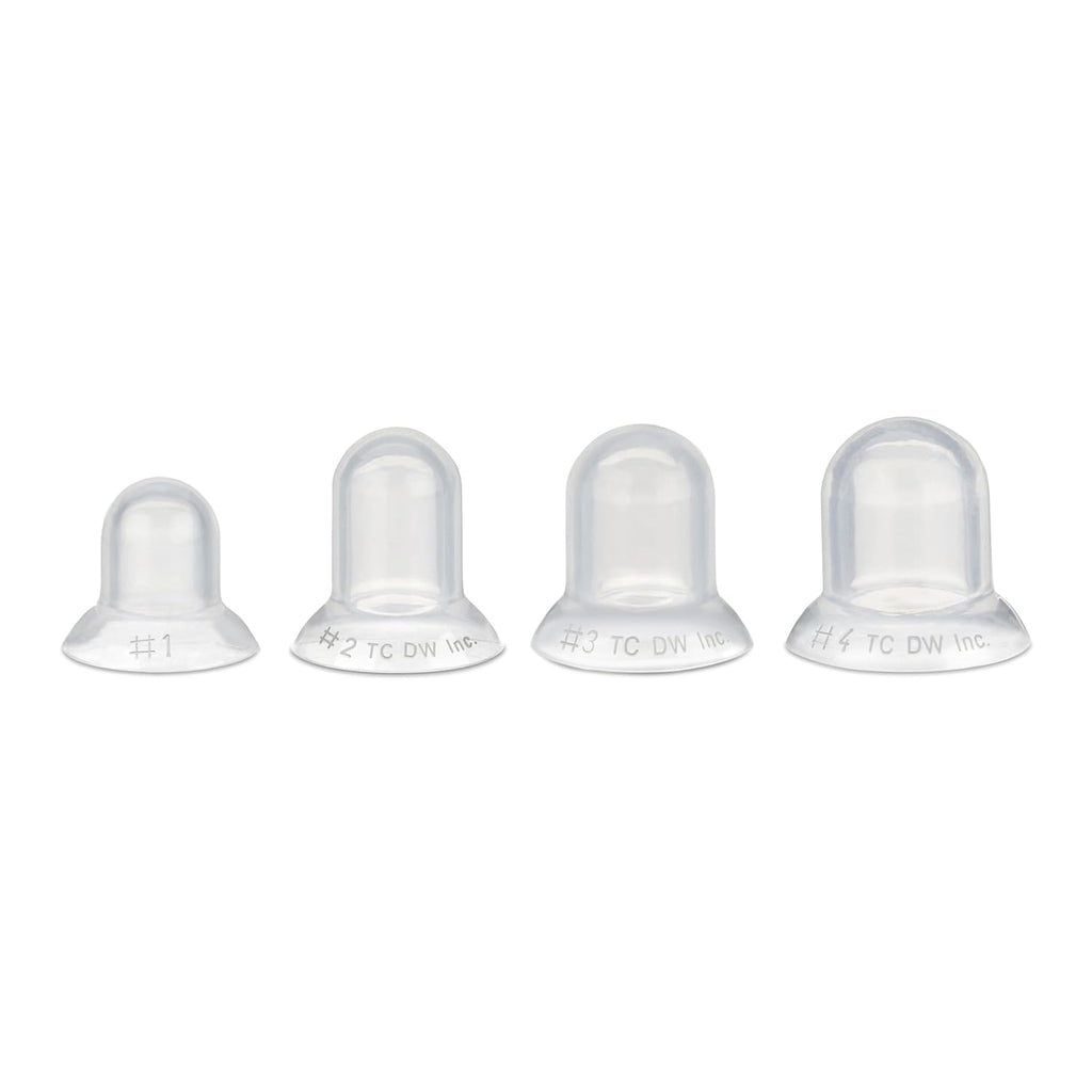 Supple Cups for Flat, Shy and Inverted Nipples (Size 4)