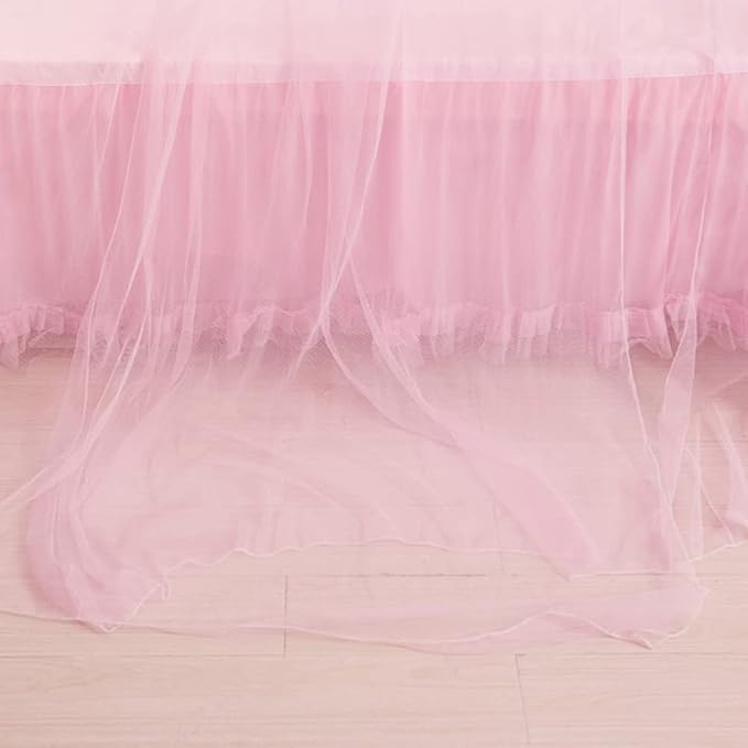 Breathable Round Canopy Lace Princess Net Bed Curtain Netting ()