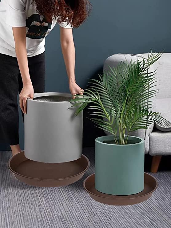 6 Pack of 12 inch Plant Saucer, Heavy Duty Plastic Plant Saucer 12 inch Round - Image 4