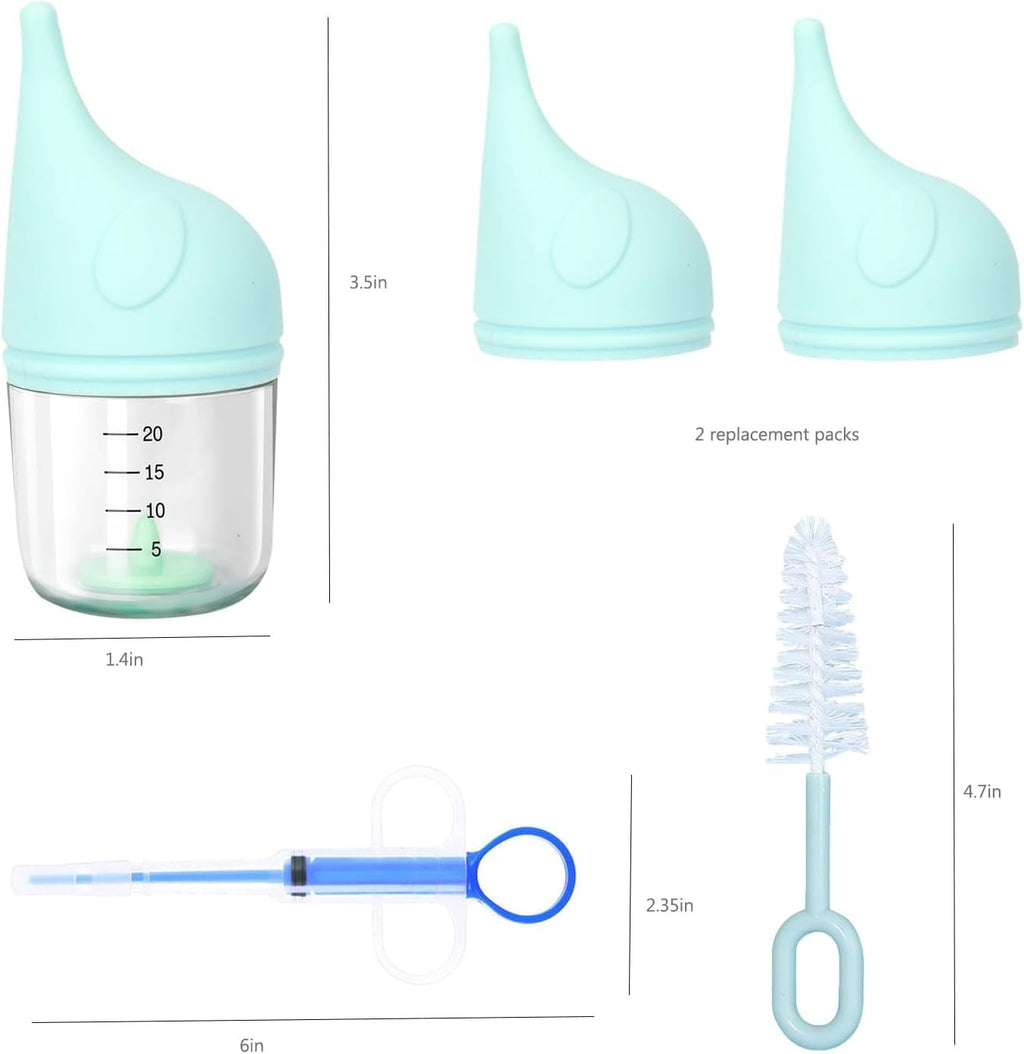 5 pcs Kitten Bottle Miracle Nipple for Kittens Anti-Choking Design for Newborn Kittens Puppies Small Animals (20ml)