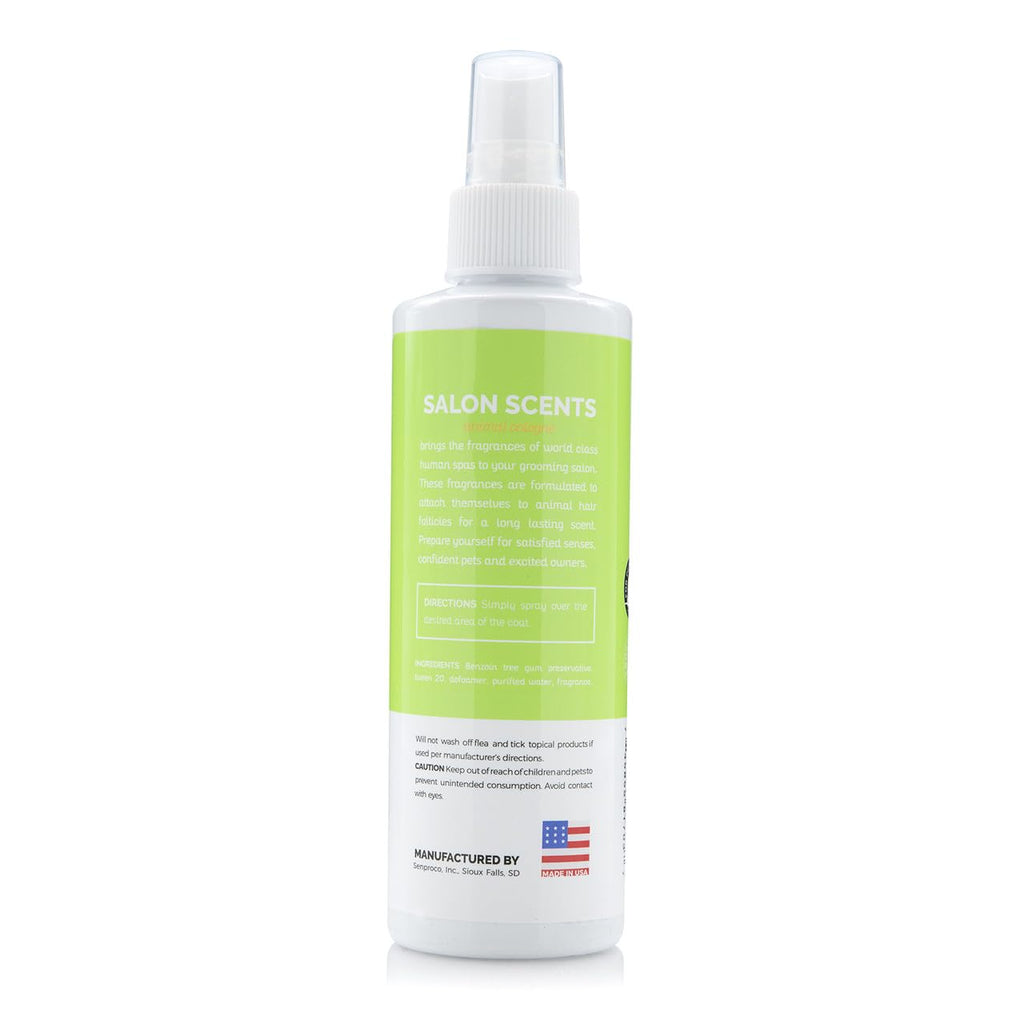 Bark2Basics Salon Scents Pet Grooming Cologne - 8 oz, Natural Professional Groomer Perfume for Dogs and Cats, Long Lasting, Made in The USA (Fresh and Clean)