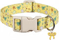 Dog Collars for Medium Dogs, Adjustable Medium Collar for Girl Female Dogs by Britwicfr