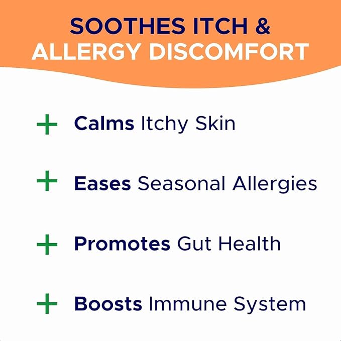 Dog Allergy Relief Chews — Anti-Itch Skin & Coat Supplement: No Fillers - Image 5