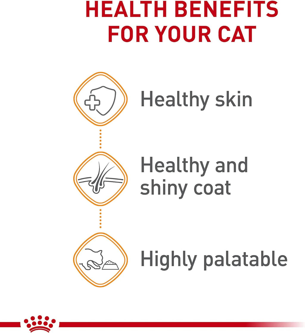Royal Canin Feline Care Nutrition Hair & Skin Care Loaf in Sauce Canned Cat Food, 5.1 oz can (24-count)