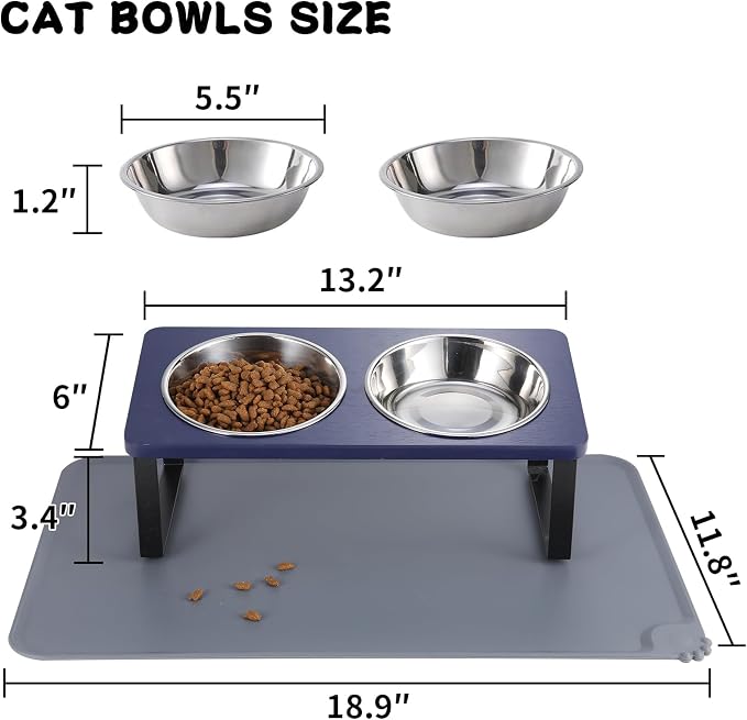 Upgraded Elevated Cat Bowls - Image 5