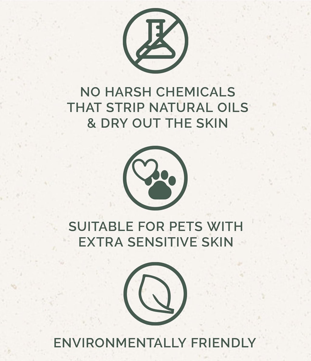Chagrin Valley Soap & Salve Organic Natural Dog & Pet Shampoo – Unscented & Moisturizing for Dogs with Dry, Sensitive or Itchy Skin – Coconut Milk Conditions the Coat - 3.8 OZ Bar 3PK