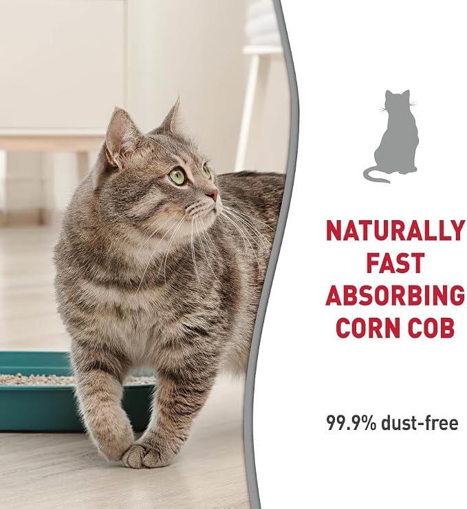 Nature's Miracle Premium Clumping Corn Cob Litter, Tough Odor Bio-Enzymatic - Image 4
