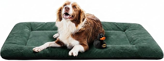 Dog Beds Crate Pad for Extral Large Dogs Fit Metal, Ultra Soft, Washable & by VERZEY