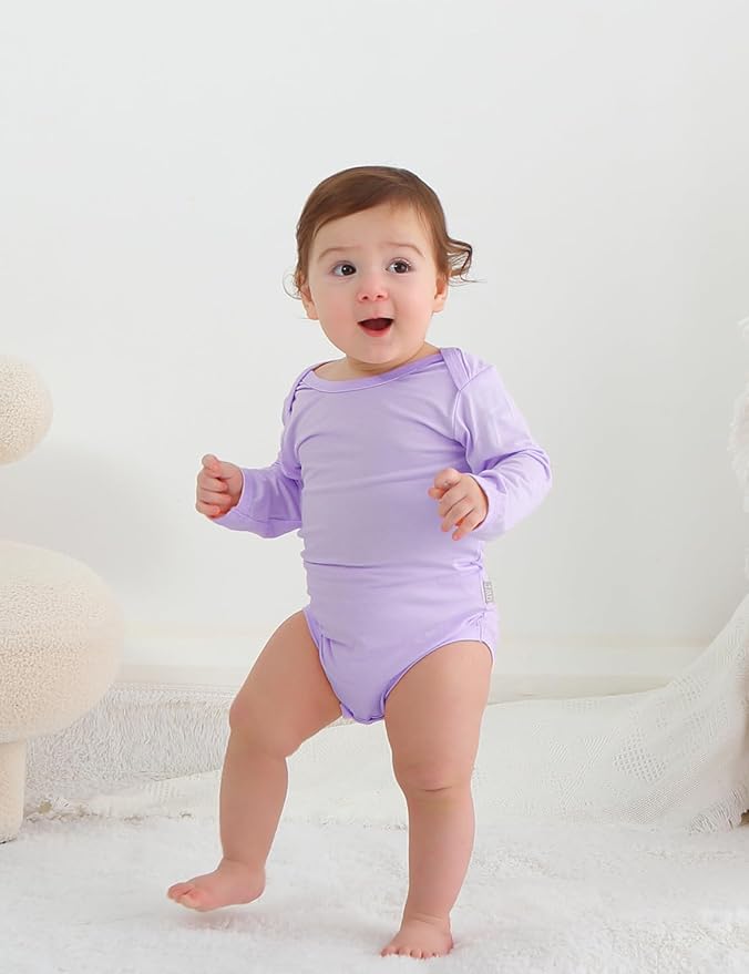 Jimonda Bamboo Baby Bodysuit Long Sleeve Infant Romper Soft Boy Girl Unisex Newborn Clothes One Piece Outfits Summer Fall