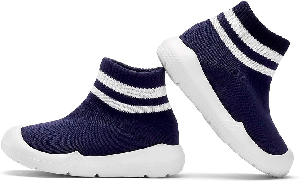 Engtoy Baby Shoes & Socks - Non-Slip Breathable Slippers with Soft Rubber Sole - Baby Boys & Girls Slip On Sneakers