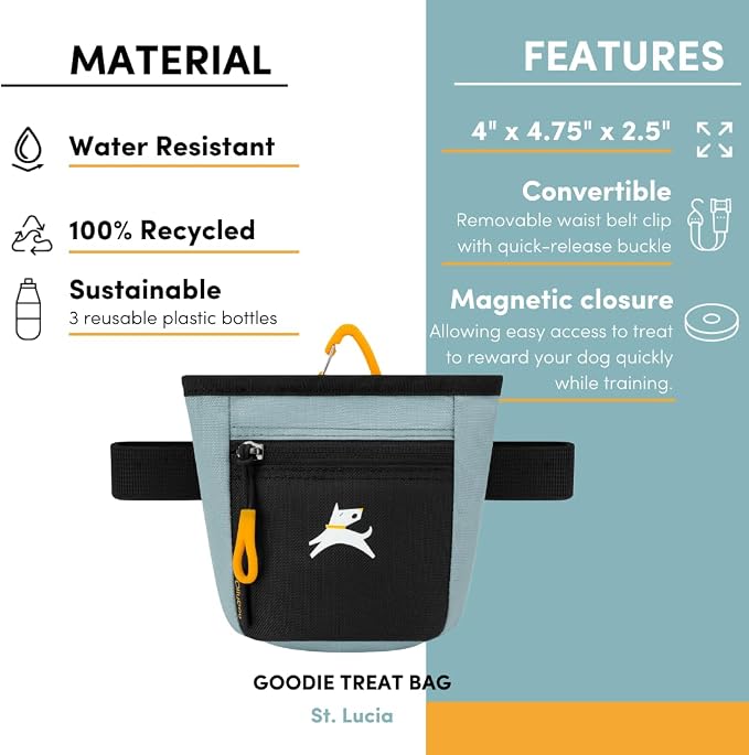 OllyDog, Goodie Treat Bag, Dog Treat Training Pouch | Magnetic Closure | 3 Ways - Image 9