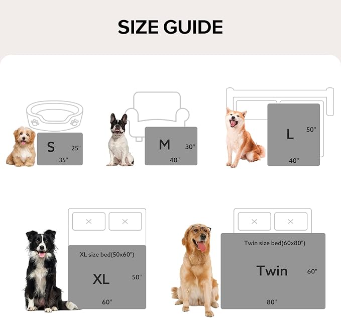 GASUR Waterproof Dog Blankets for Large Dogs, Dog Blanket for Couch Bed - Image 6