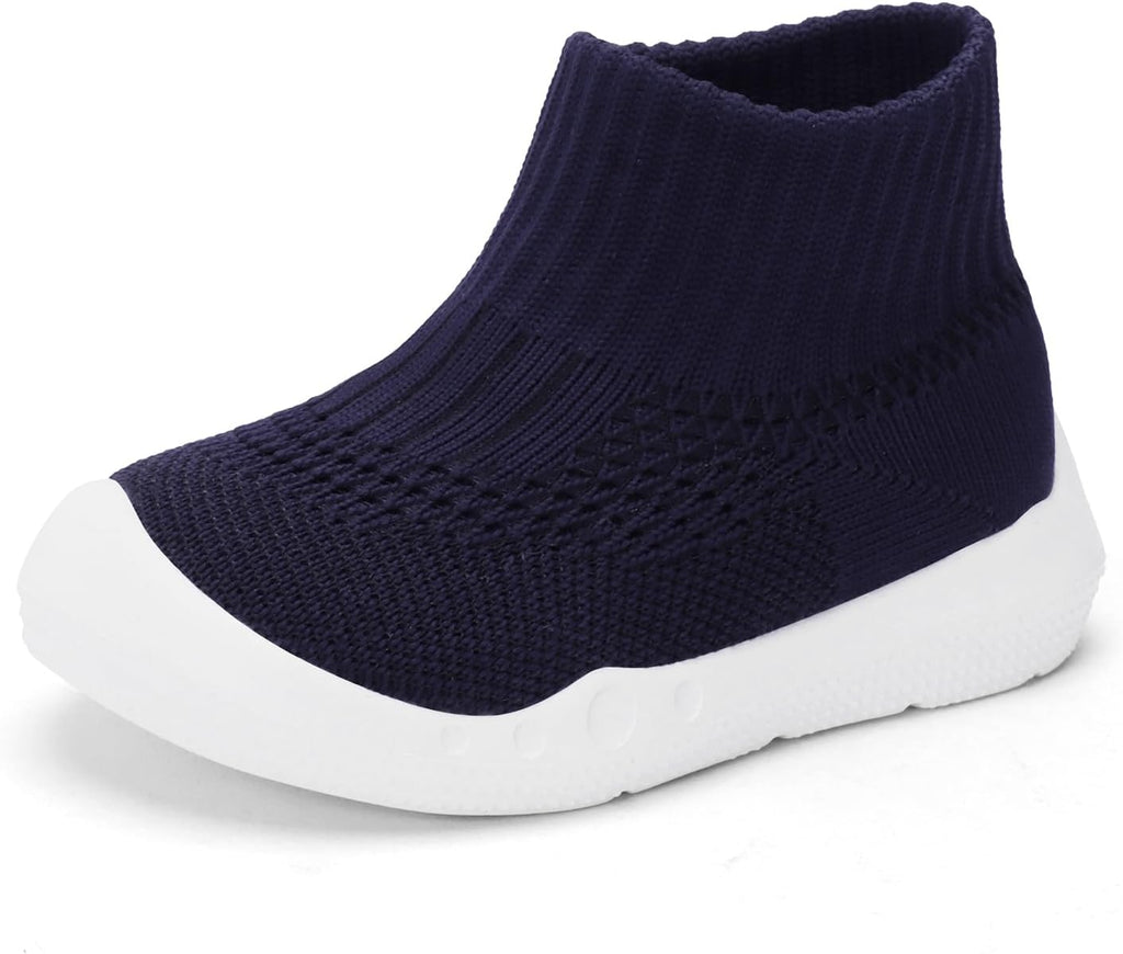Engtoy Baby Shoes & Socks - Non-Slip Breathable Slippers with Soft Rubber Sole - Baby Boys & Girls Slip On Sneakers