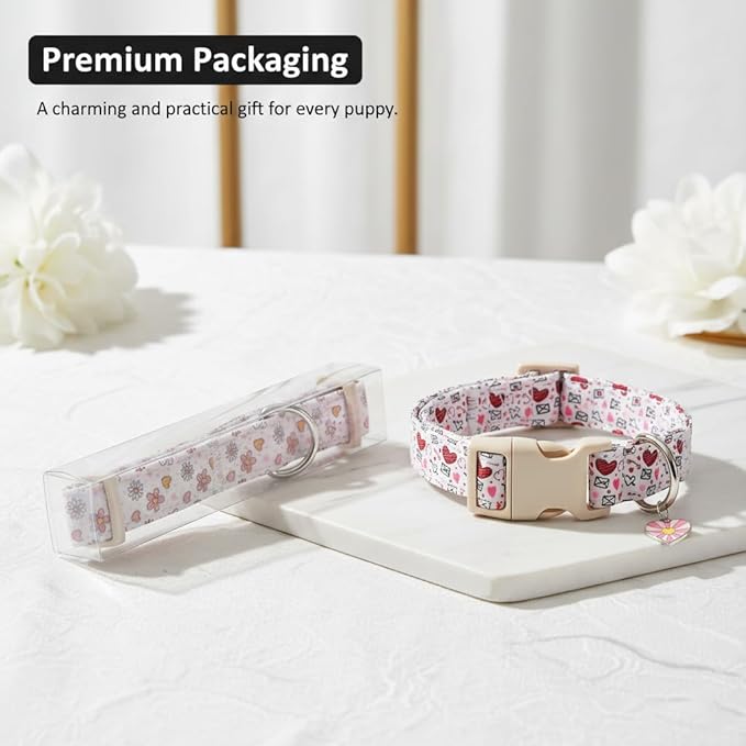 Dog Collars for Medium Dogs, Medium Girl Boy Pet Collar - Image 7