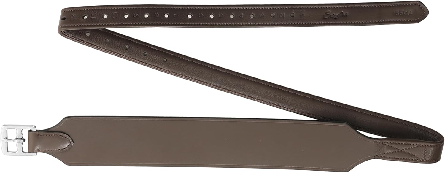 Exion Wide Stability Stirrup Leathers for English Saddles | Premium Cowhide Leather | Enhanced Leg Stability & Comfort | Sizes: 48" to 62"