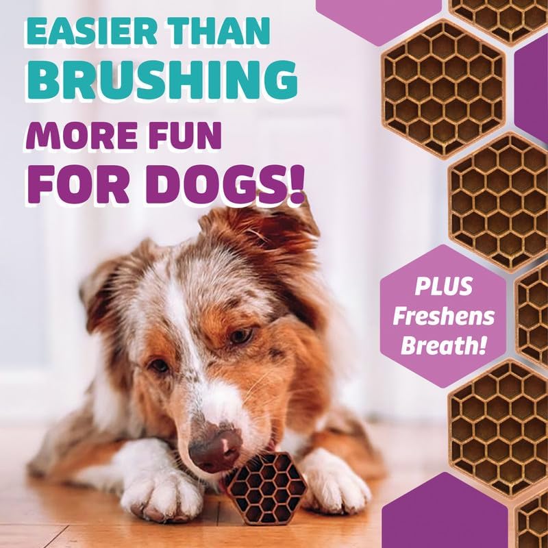 Dog Dental Treats – Vet VOHC Approved, Removes Tartar & Cleans Teeth – Yummy High Protein Chicken Treat for Extra Small Dogs (Mini Pack, 30 Count)