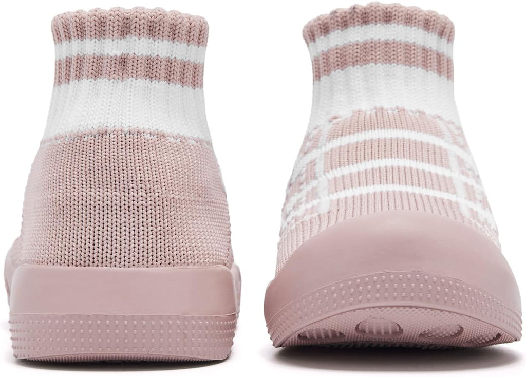 Engtoy Baby Shoes & Socks - Non-Slip Breathable Slippers with Soft Rubber Sole - Baby Boys & Girls Slip On Sneakers
