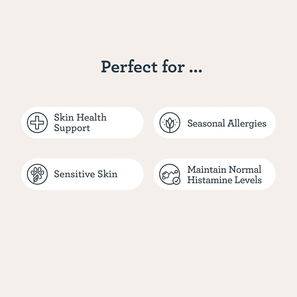 Kradle Skin Health Chews for Dogs - Biotin Collagen Brewers Yeast - Soothes Environmental Skin Irritation - 150 Chews