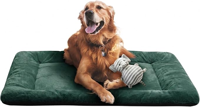Dog Beds Crate Pad for Medium/Large Dogs Fit Metal, Ultra Soft, Washable & by VERZEY