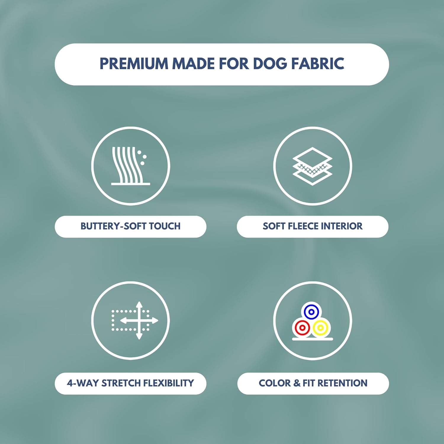 Spark Paws Dog Hoodie – Premium Dog Sweater for Small, Medium, and Large Dogs | Warm Outfits for French Bulldogs, Pitbull, Puppy, Winter Jacket Alternative - Teal - L