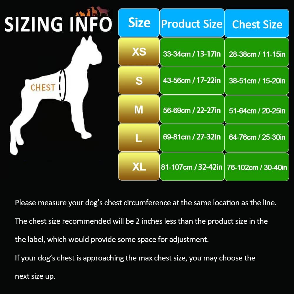 Truelove No Pull Dog Harness with Easy Control Handle and 2 Leash Attachments,Reflective Adjustable Pet Vest