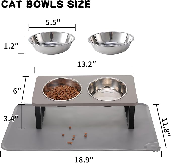 Upgraded Elevated Cat Bowls - Image 5