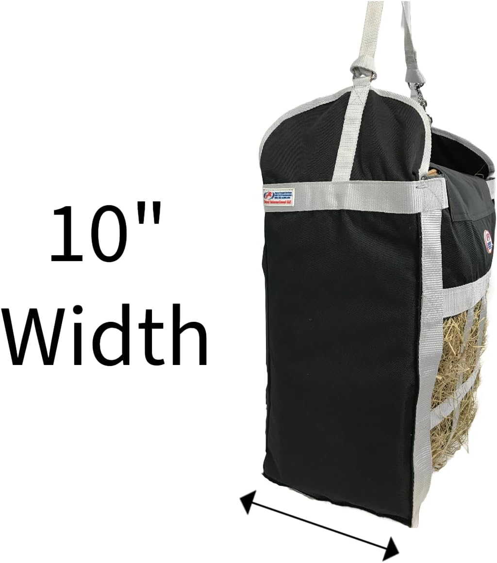 Derby Originals Top Load Hay Bag with Super Tough Bottom and 6 Month Warranty (Royal Blue/Turquoise)