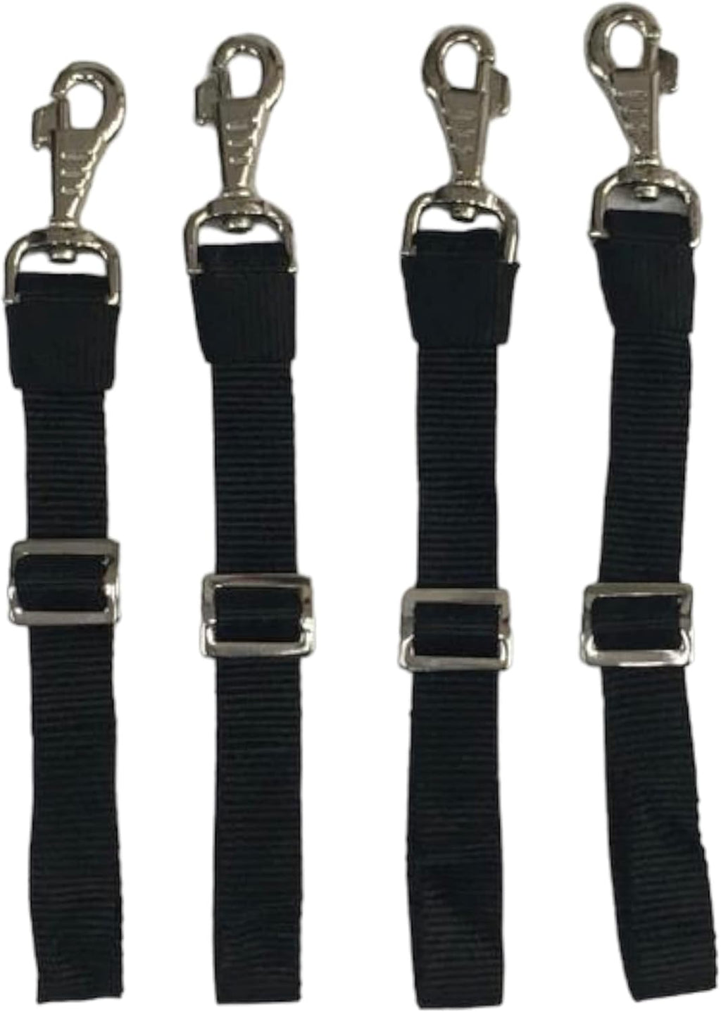 Majestic Ally 1200D 29"x19" Horse Stall Guard with Replaceable and Adjustable Length Straps and Replaceable Hardware (Black Black)