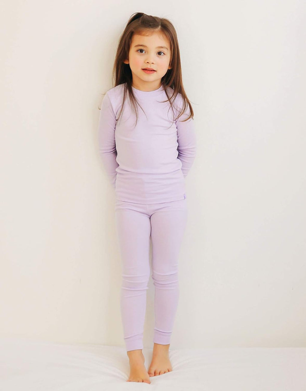 VAENAIT 6M-12Y Toddler Toddler Kids Toddler Girls Boys Soft Comfy Modal Tencel Solid Raglan Sleepwear Pajamas Pjs 2pcs Set
