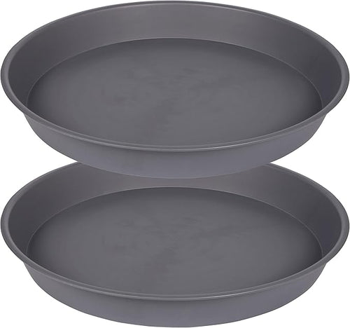 2 Pack of Bird Bath Bowl 12", 1.6" Depth, 10 12 inch Birdbath Bowls Dish Only by Bleuhome