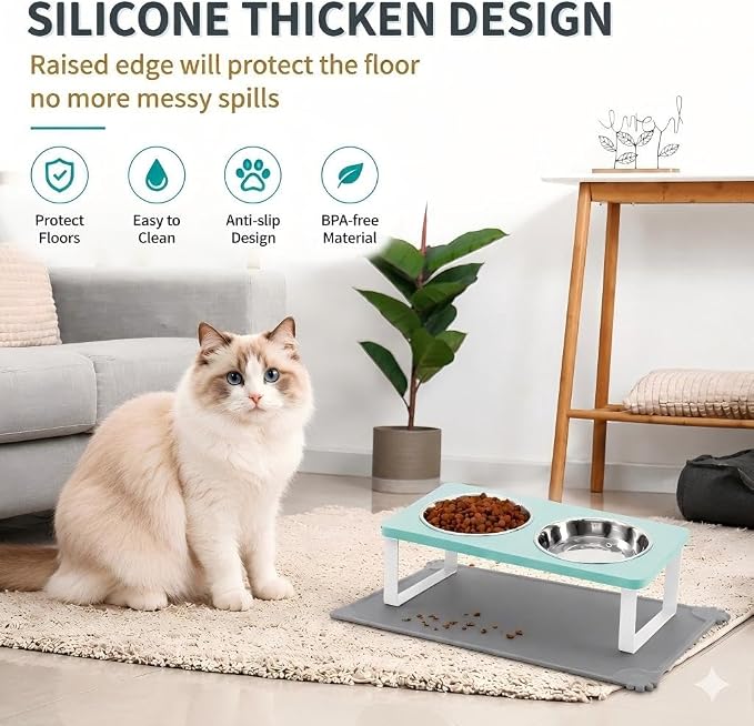 Upgraded Elevated Cat Bowls - Image 4