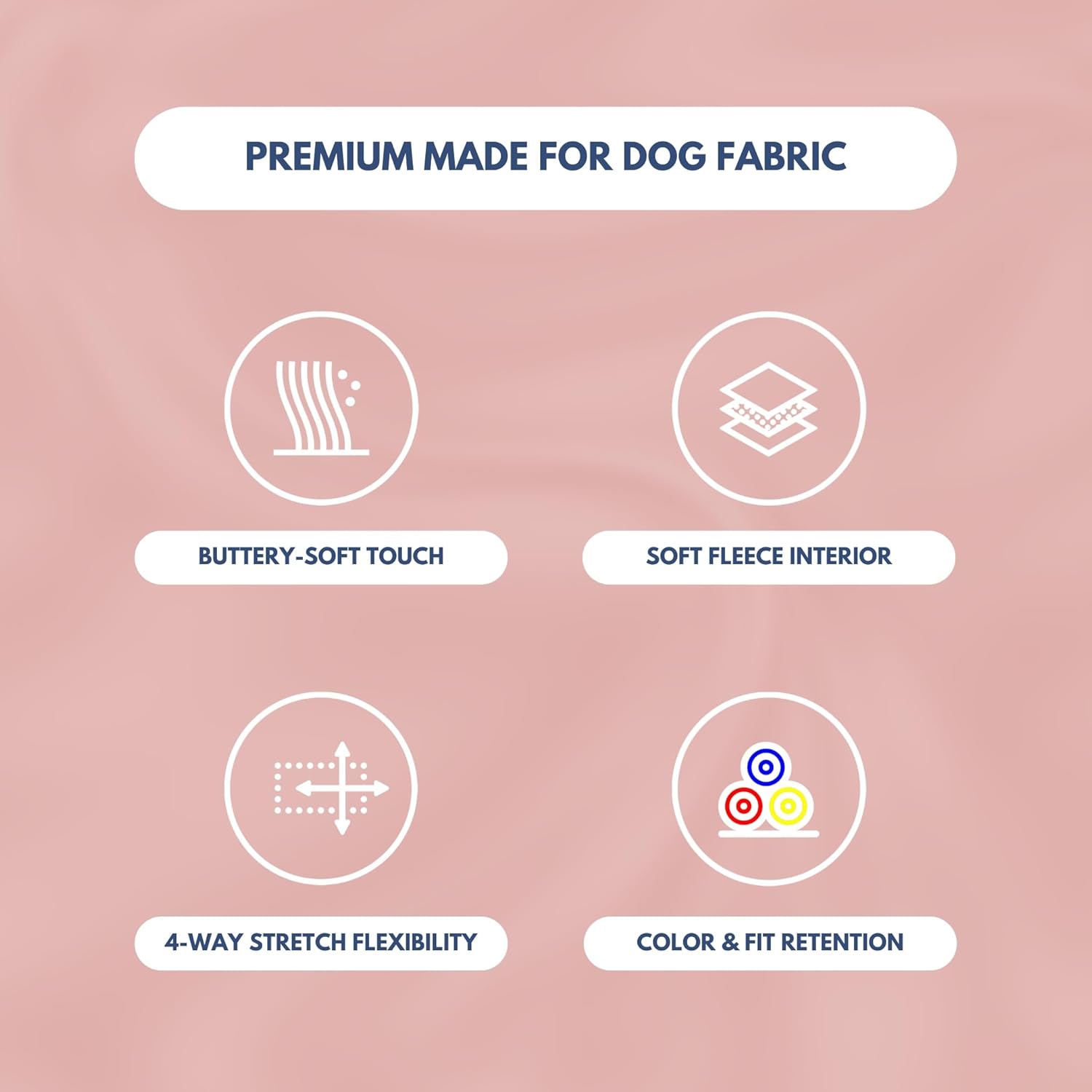Spark Paws Dog Hoodie – Premium Dog Sweater for Small, Medium, and Large Dogs | Warm Outfits for French Bulldogs, Pitbull, Puppy, Winter Jacket Alternative - Dusty Pink - 4XL