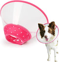Pet Cone Recovery Dog Cone Adjustable Dog Collar Clear Padded Collar by Andiker-ServingforYou