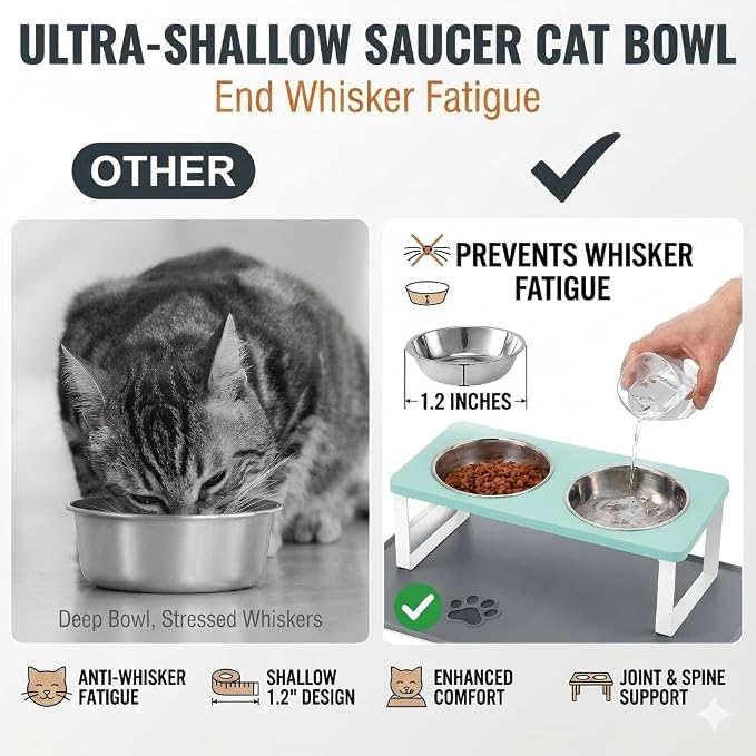 Upgraded Elevated Cat Bowls - Image 2