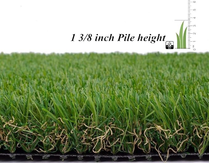 ALTRUISTIC Artificial Grass 1FTX26FT, Realistic Fake Grass Deluxe Turf - Image 2