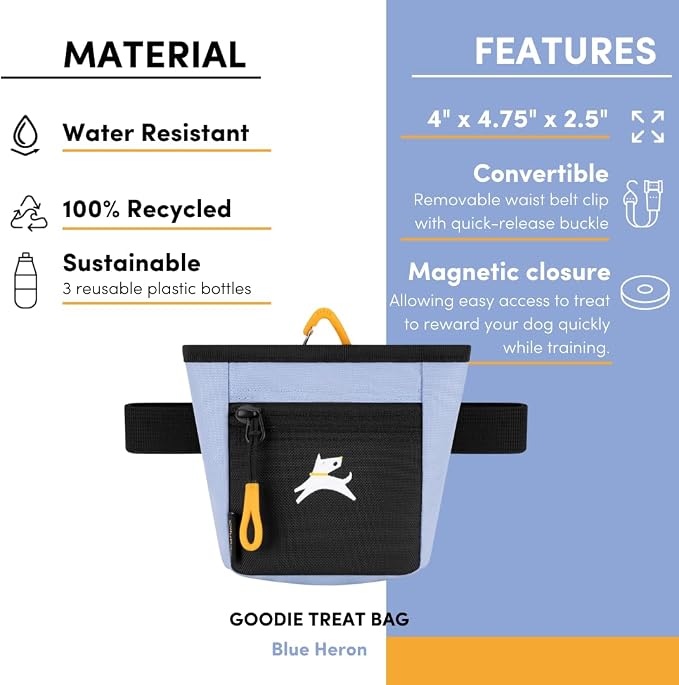 OllyDog, Goodie Treat Bag, Dog Treat Training Pouch | Magnetic Closure | 3 Ways - Image 8