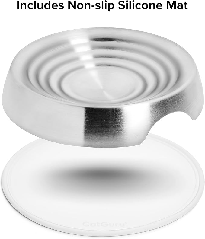CatGuru Cat Bowls, Whisker Friendly Food Bowl - Image 5