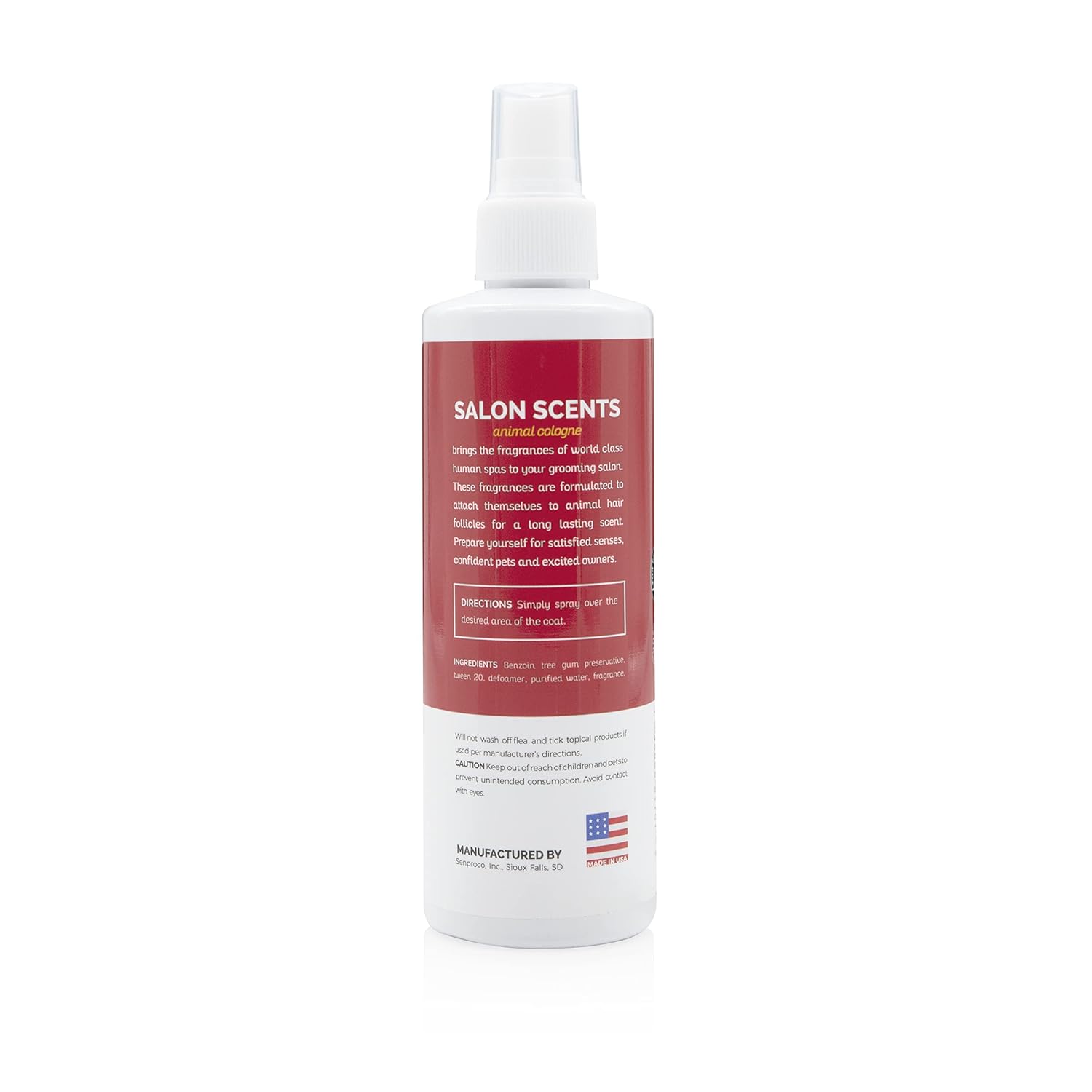 Bark2Basics Salon Scents Pet Grooming Cologne - 8 oz, Natural Professional Groomer Perfume for Dogs and Cat, Long Lasting, Deodorizing, (Citrus and Pomegranate)