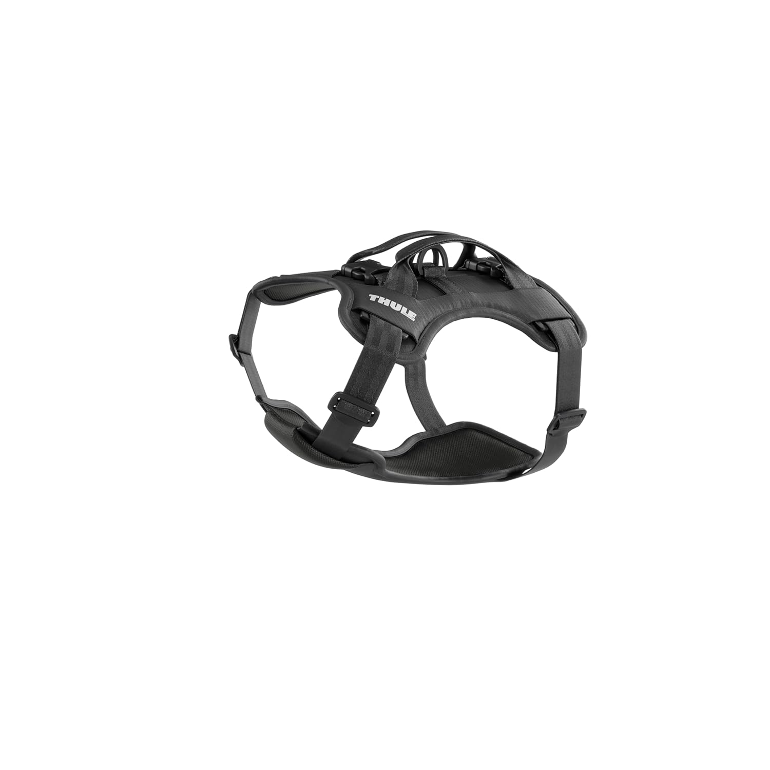 Thule Cappy Dog Harness S - Crash-Tested for Safety - Seatbelt passthrough - Adjustable & Easy to Clean - Padded Breathable mesh Panels - Leash Loop - Step-in Design