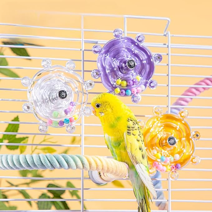 Budgie Toys, Parakeet Training Toy, Interactive Bird Educational Toy - Image 2