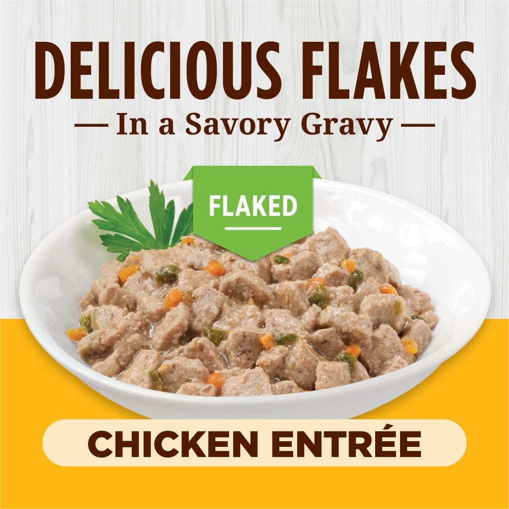 Instinct Flaked Entrée Wet Canned Cat Food - Chicken, 3 oz. Cans (Pack of 24)